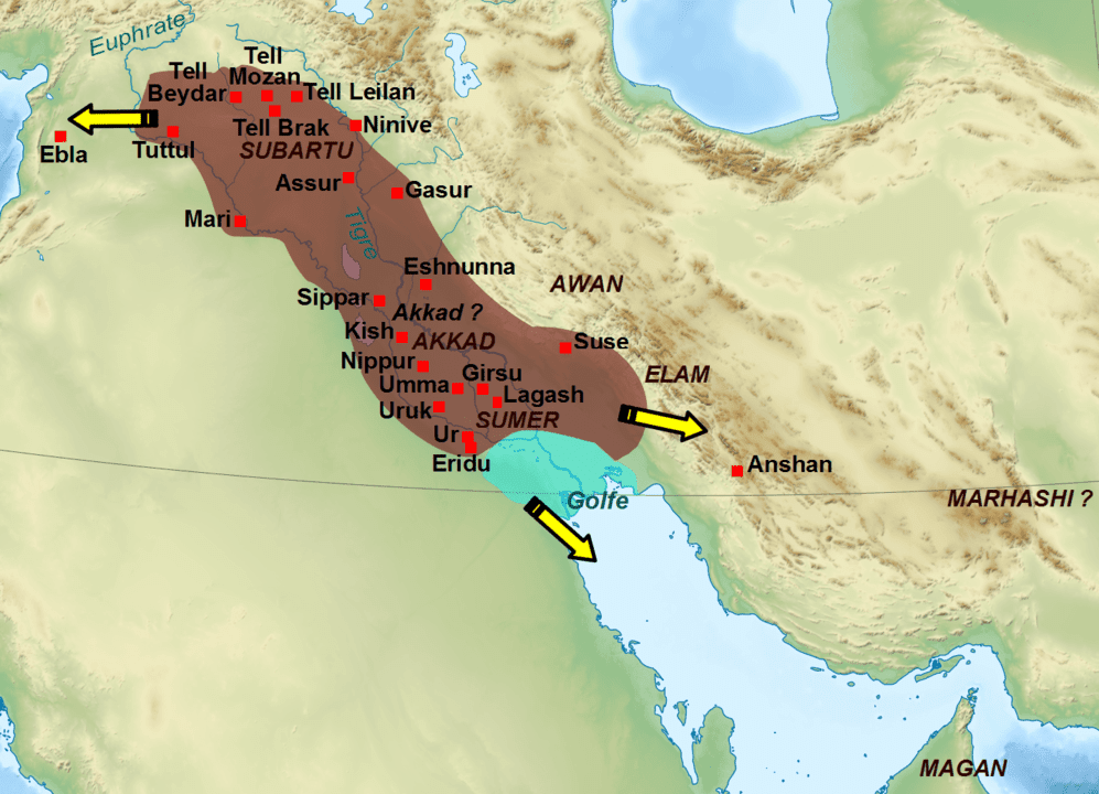 The Assyrian Empire Dominate Mesopotamia